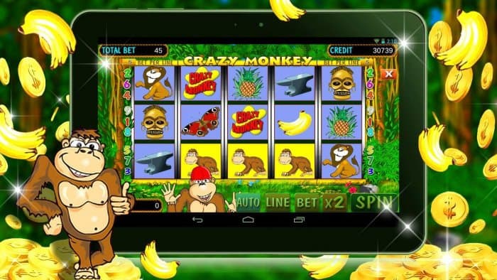 Crazy Monkey Крейзи Манки слот Novomatic